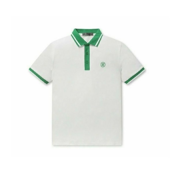 ❤[G/FORE] 지포어 남성 Two Tone 컬러 폴로 티셔츠 - gol975x