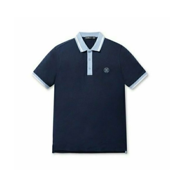 ❤[G/FORE] 지포어 남성 Two Tone 컬러 폴로 티셔츠 - gol976x