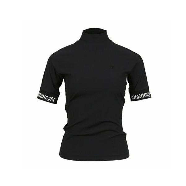 ❤[AMAZINGCRE] 어메이징크리 여성 플렉스모션 하이넥 티셔츠 - gol977x