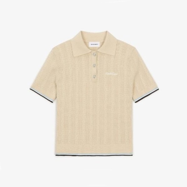 ❤[SOUTHCAPE] 사우스케이프 여성 SCOC 패턴 반팔 니트 - gol1000x