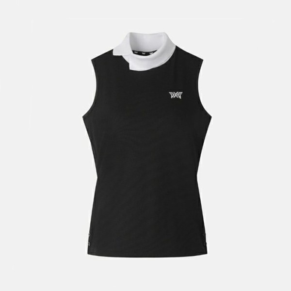 ❤PXG × KJG 여성 하이넥 슬리브리스 티셔츠 - gol1005x