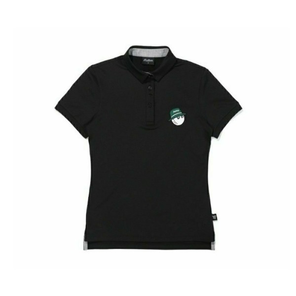 ❤[MALBON] 말본 여성 버킷 포인트 폴로 티셔츠 - gol1024x