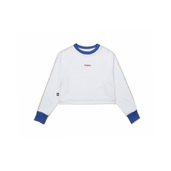 ❤[MALBON] 말본 여성 Script 롱슬리브 티셔츠 - gol1058x