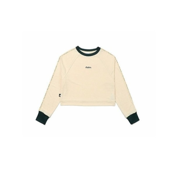 ❤[MALBON] 말본 여성 Script 롱슬리브 티셔츠 - gol1059x