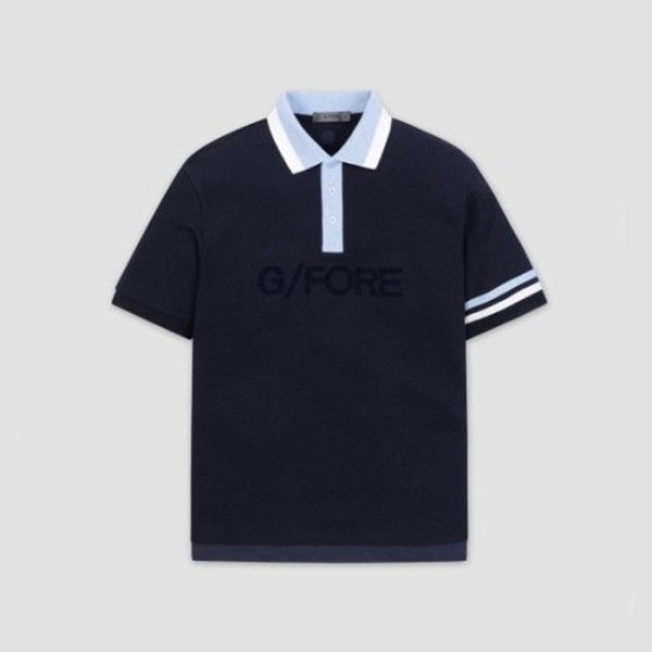 ❤[G/FORE] 지포어 남성 니트 카라 폴로 티셔츠 - gol1077x