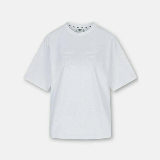 ❤PXG 여성 썸머 R-NECK 라운지 쇼츠 슬리브 티셔츠 - gol1083x