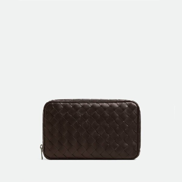 ❤보테가베네타 남성 초코 브라운 파우치 - Bottega Veneta Mens Brown Pouch - bvb2074x