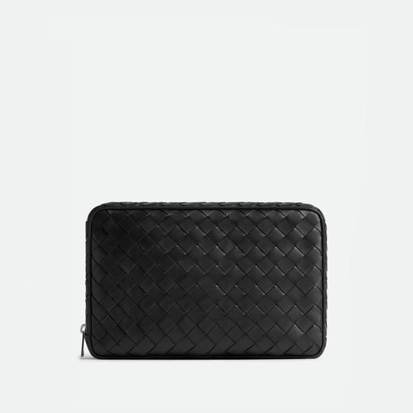 ❤보테가베네타 남성 블랙 파우치 - Bottega Veneta Mens Black Pouch - bvb2076x