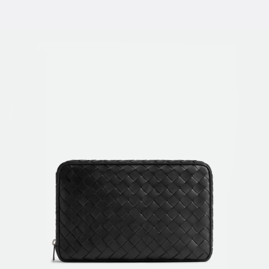 ❤보테가베네타 남성 블랙 파우치 - Bottega Veneta Mens Black Pouch - bvb2076x