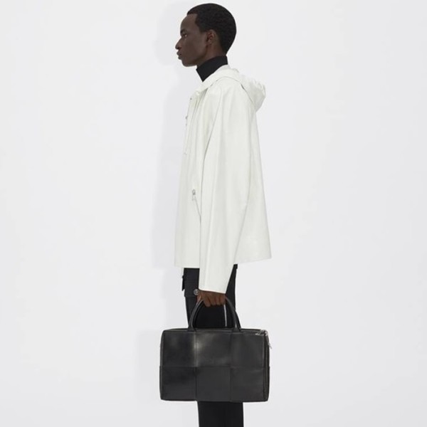 ❤보테가베네타 남성 블랙 토트백 - Bottega Veneta Mens Black Tote Bag - bvb2080x