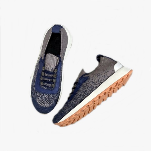 ❤브루넬로쿠치넬리 남성 네이비 스니커즈 - Brunello Cucinelli Mens Navy Sneakers - brs775x