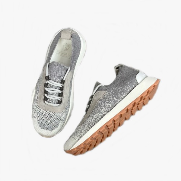 ❤브루넬로쿠치넬리 남성 그레이 스니커즈 - Brunello Cucinelli Mens Gray Sneakers - brs776x