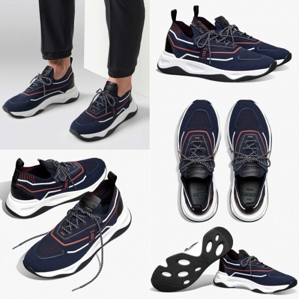 ❤벨루티 남성 네이비 스니커즈 - Berluti Mens Shadow Sneakers - bes780x
