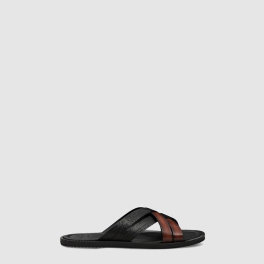 ❤벨루티 남성 브레이드 디테일 시프노스 스크리토 가죽 샌들 - Berluti Mens Braided Detail Sifnos Scritto Leather Sandals - bes781x