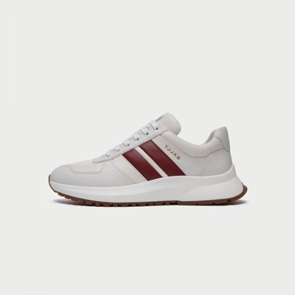 ❤발리 남성 화이트 스니커즈 - Bally Mens White Sneakers - bal790x