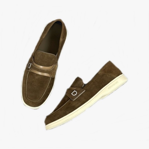 ❤페라가모 남성 카키 스니커즈 - Ferragamo Mens Khaki Sneakers - fes798x