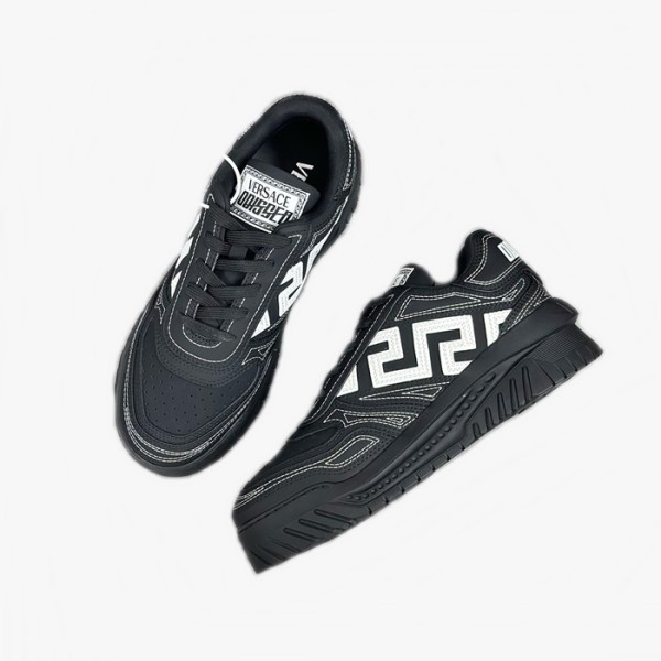 ❤베르사체 남성 블랙 스니커즈 - Versace Mens Black Sneakers - ves806x