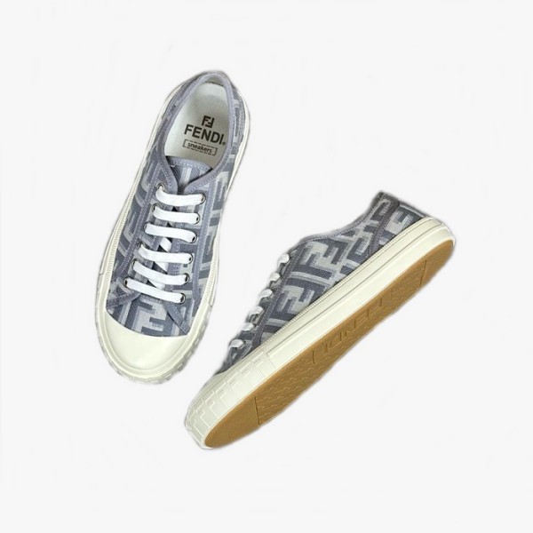 ❤펜디 남/녀 그레이 스니커즈 - Fendi Unisex Gray Sneakers - fes810x