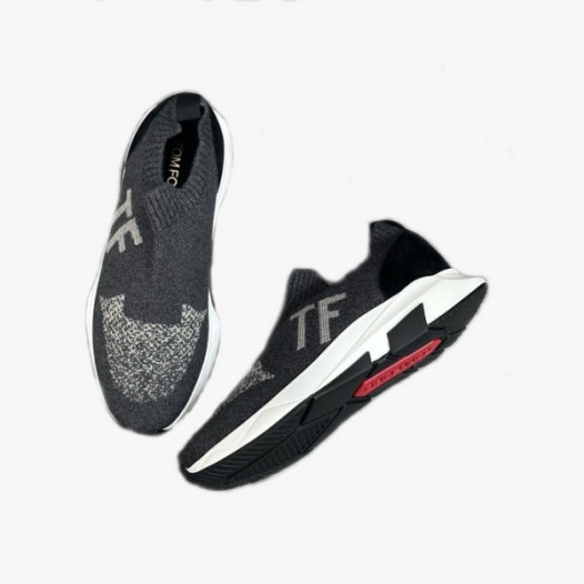 ❤톰포드 남성 그레이 스니커즈 - Tom Ford Mens Gray Sneakers - tos824x