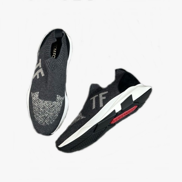 ❤톰포드 남성 그레이 스니커즈 - Tom Ford Mens Gray Sneakers - tos824x