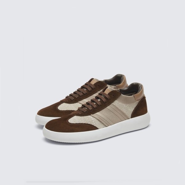 ❤브리오니 남성 브라운 스니커즈 - Brioni Mens Brown Sneakers - brs830x