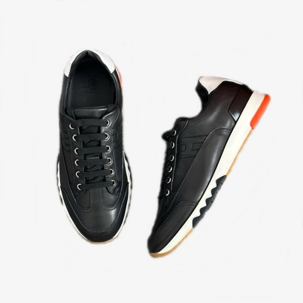 ❤에르메스 남성 블랙 스니커즈 - Hermes Mens Black Sneakers - hes841x