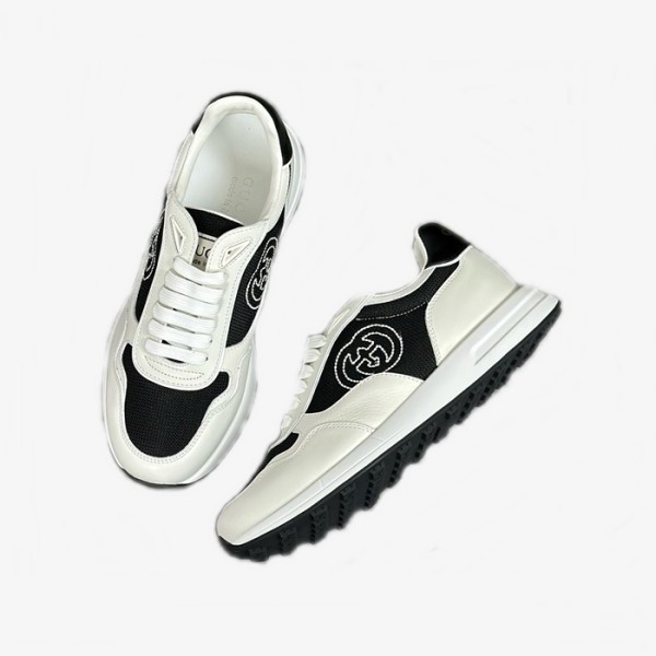 ❤구찌 남성 블랙 스니커즈 - Gucci Mens Black Sneakers - gus851x