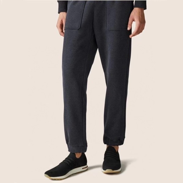 ❤로로피아나 남성 블랙 스니커즈 - Loro Piana Mens Black Sneakers - lps858x