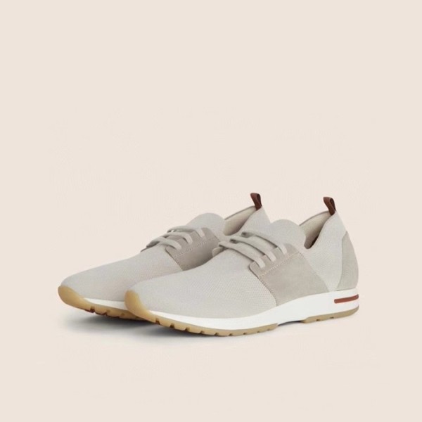 ❤로로피아나 남성 그레이 스니커즈 - Loro Piana Mens Gray Sneakers - lps859x