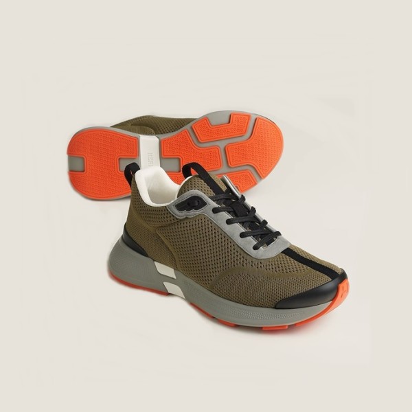 ❤에르메스 남성 베이지 스니커즈 - Hermes Mens Heros Sneakers - hes860x
