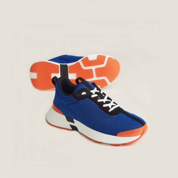 ❤에르메스 남성 블루 스니커즈 - Hermes Mens Heros Sneakers - hes861x