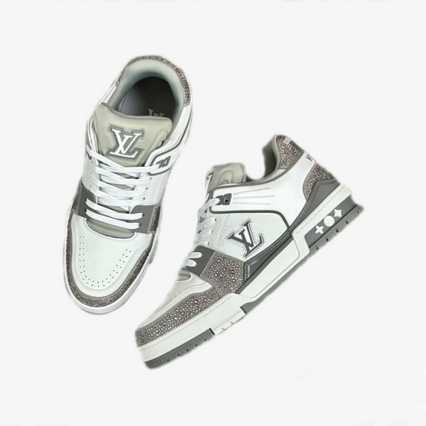 ❤루이비통 남성 그레이 스니커즈 - Louis vuitton Mens Gray Sneakers - lvs867x