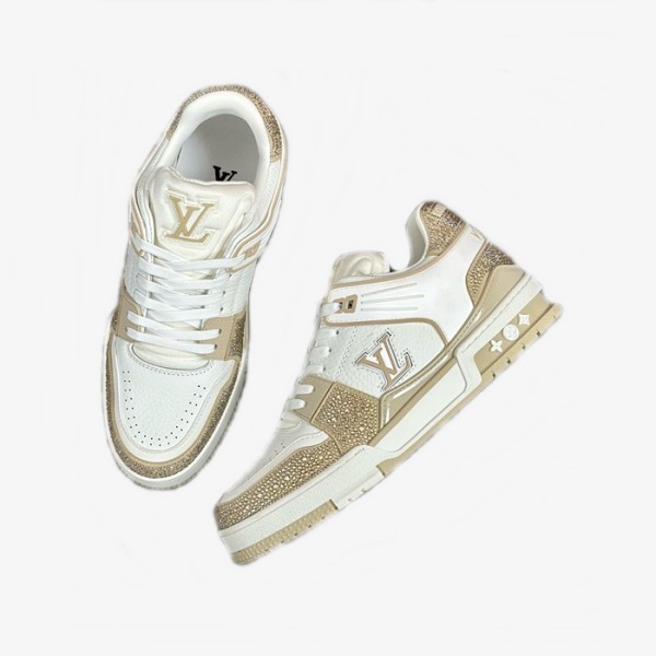 ❤루이비통 남성 베이지 스니커즈 - Louis vuitton Mens Beige Sneakers - lvs868x