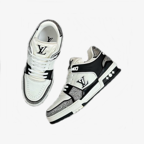 ❤루이비통 남성 블랙 스니커즈 - Louis vuitton Mens Black Sneakers - lvs871x