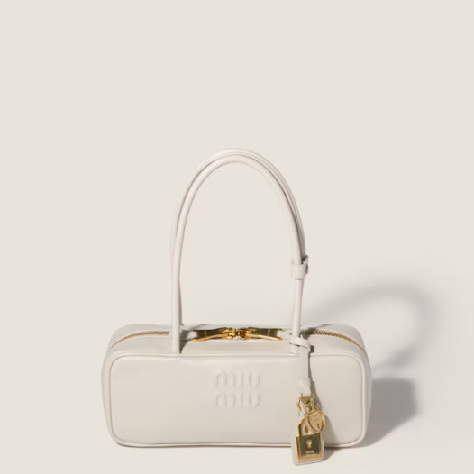 미우미우 여성 가죽 보 백 - Miumiu Womens Leather Beau Bag