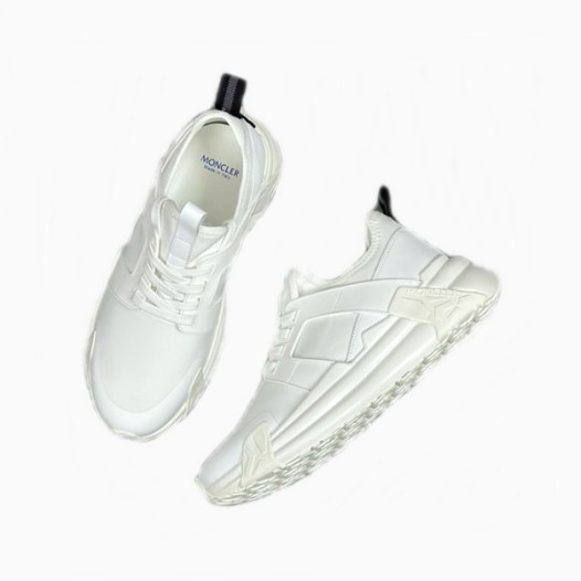 ❤몽클레어 남성 화이트 스니커즈 - Moncler Mens White Sneakers - mos874x