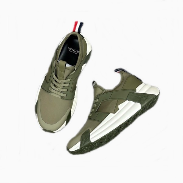 ❤몽클레어 남성 카키 스니커즈 - Moncler Mens Khaki Sneakers - mos877x