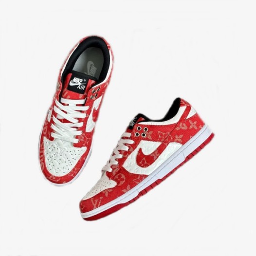 ❤루이비통 남성 레드 스니커즈 - Louis vuitton Mens Red Sneakers - lvs884x