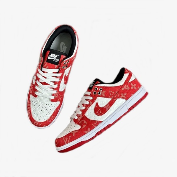 ❤루이비통 남성 레드 스니커즈 - Louis vuitton Mens Red Sneakers - lvs884x