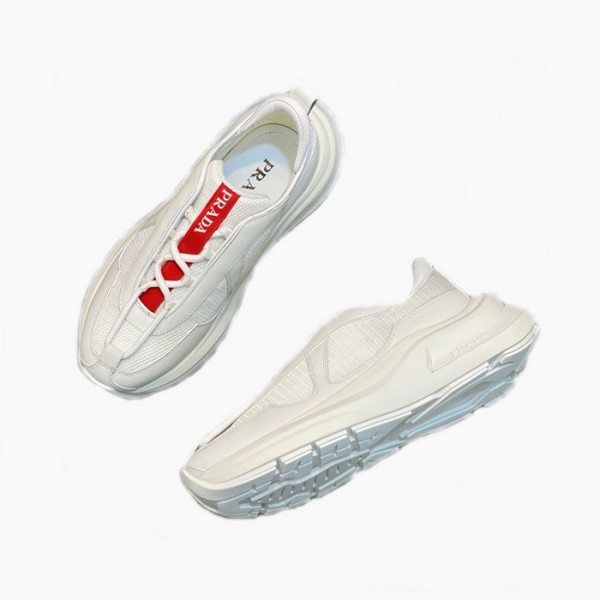 ❤프라다 남성 화이트 스니커즈 - Prada Mens White Sneakers - prs889x