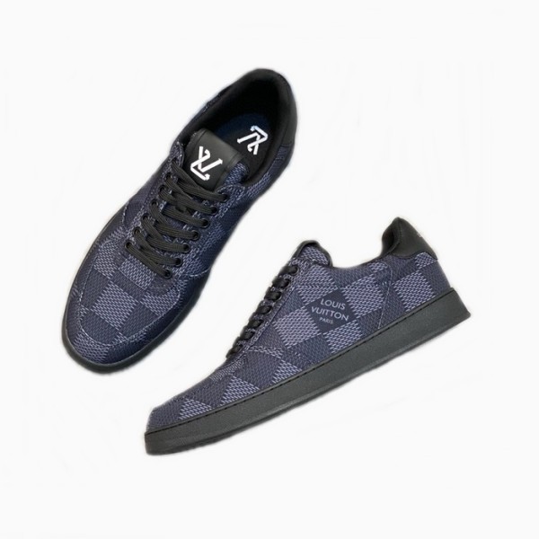 ❤루이비통 남성 네이비 스니커즈 - Louis vuitton Mens Navy Sneakers - lvs907x
