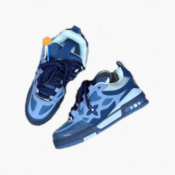 ❤루이비통 남성 블루 스니커즈 - Louis vuitton Mens Skate Sneakers - lvs915x