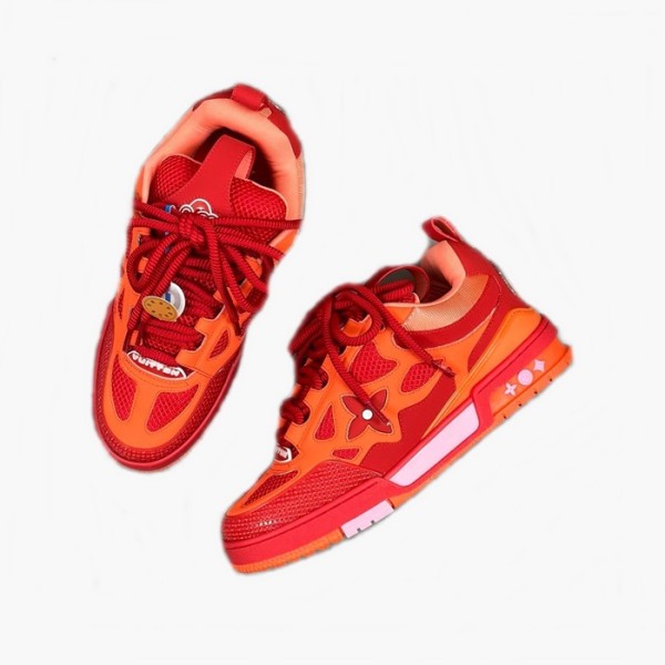 ❤루이비통 남성 레드 스니커즈 - Louis vuitton Mens Skate Sneakers - lvs916x