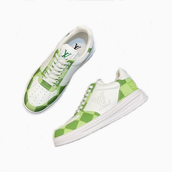 ❤루이비통 남성 그린 스니커즈 - Louis vuitton Mens Green Sneakers - lvs924x