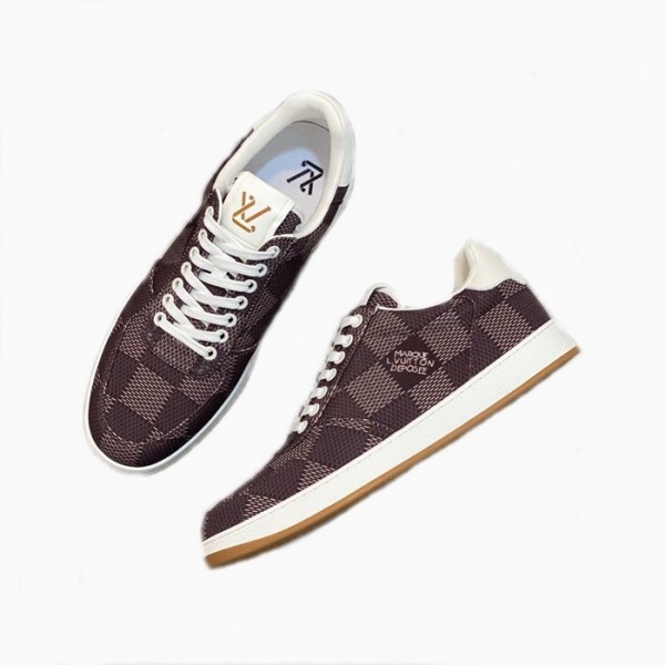 ❤루이비통 남성 브라운 스니커즈 - Louis vuitton Mens Brown Sneakers - lvs927x