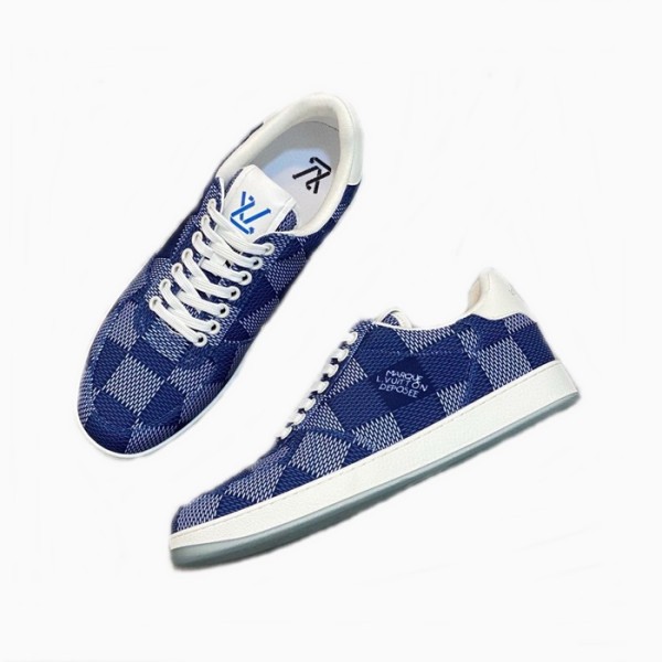 ❤루이비통 남성 블루 스니커즈 - Louis vuitton Mens Blue Sneakers - lvs928x