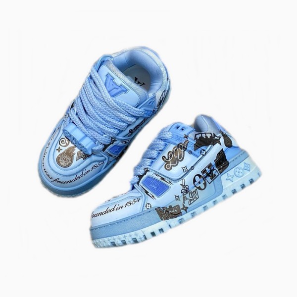 ❤루이비통 남/녀 그라피티 스니커즈 - Louis vuitton Unisex Graffiti Sneakers - lvs930x