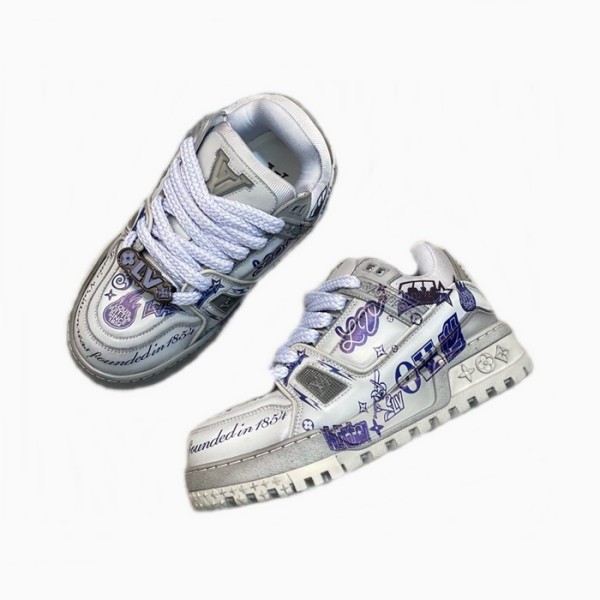 ❤루이비통 남/녀 그라피티 스니커즈 - Louis vuitton Unisex Graffiti Sneakers - lvs932x