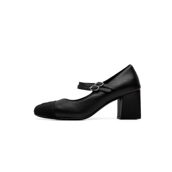 ❤샤넬 여성 메리제인 구두 - Chanel Womens Black Shoes - chs939x