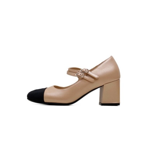 ❤샤넬 여성 메리제인 구두 - Chanel Womens Beige Shoes - chs940x